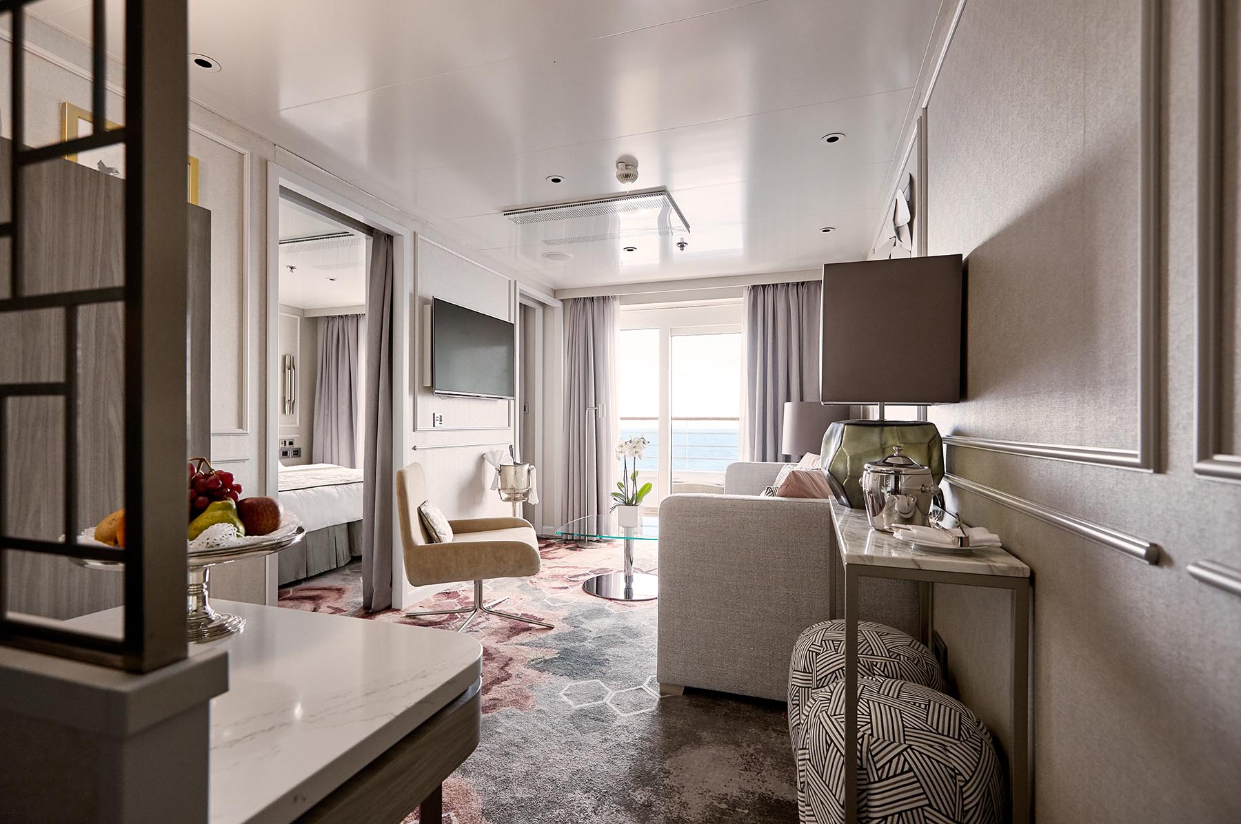 Crystal Cruises - Crystal Symphony - Accommodation - Seabreeze Penthouse Suite .jpg